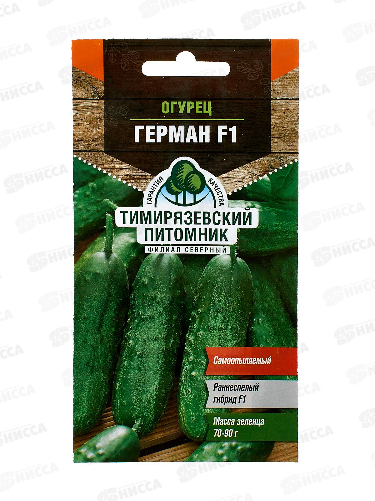 Огурец Герман F1 партенокарпик 5 штук (Голландия) *10 Т.П. +